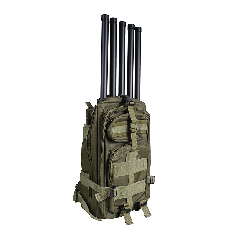 90W 3Band กระเป๋าเป้สะพายหลังสไตล์ Anti Drone Jammer